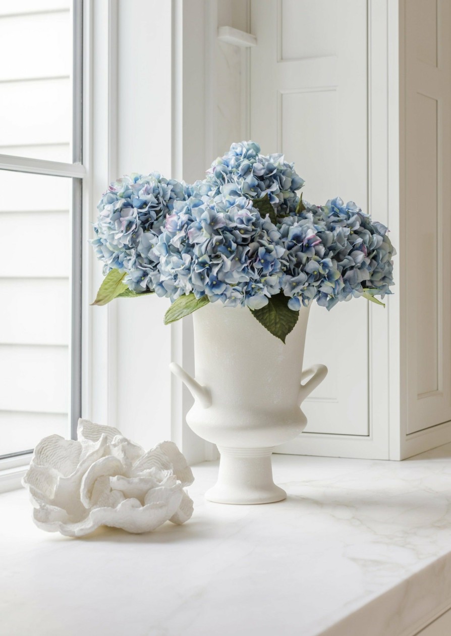 Blooming Florals Radial | Nantucket Blue Real Touch Hydrangea - 18"