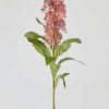 Blooming Florals Radial | Rust Burgundy Faux Skimmia Flower Stem - 23"