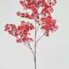 Winter Forest Radial | Red Artificial Berry Branch - 40"