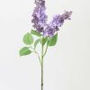 Blooming Florals Radial | Purple Artificial Lilac Flower Branch - 34.5"