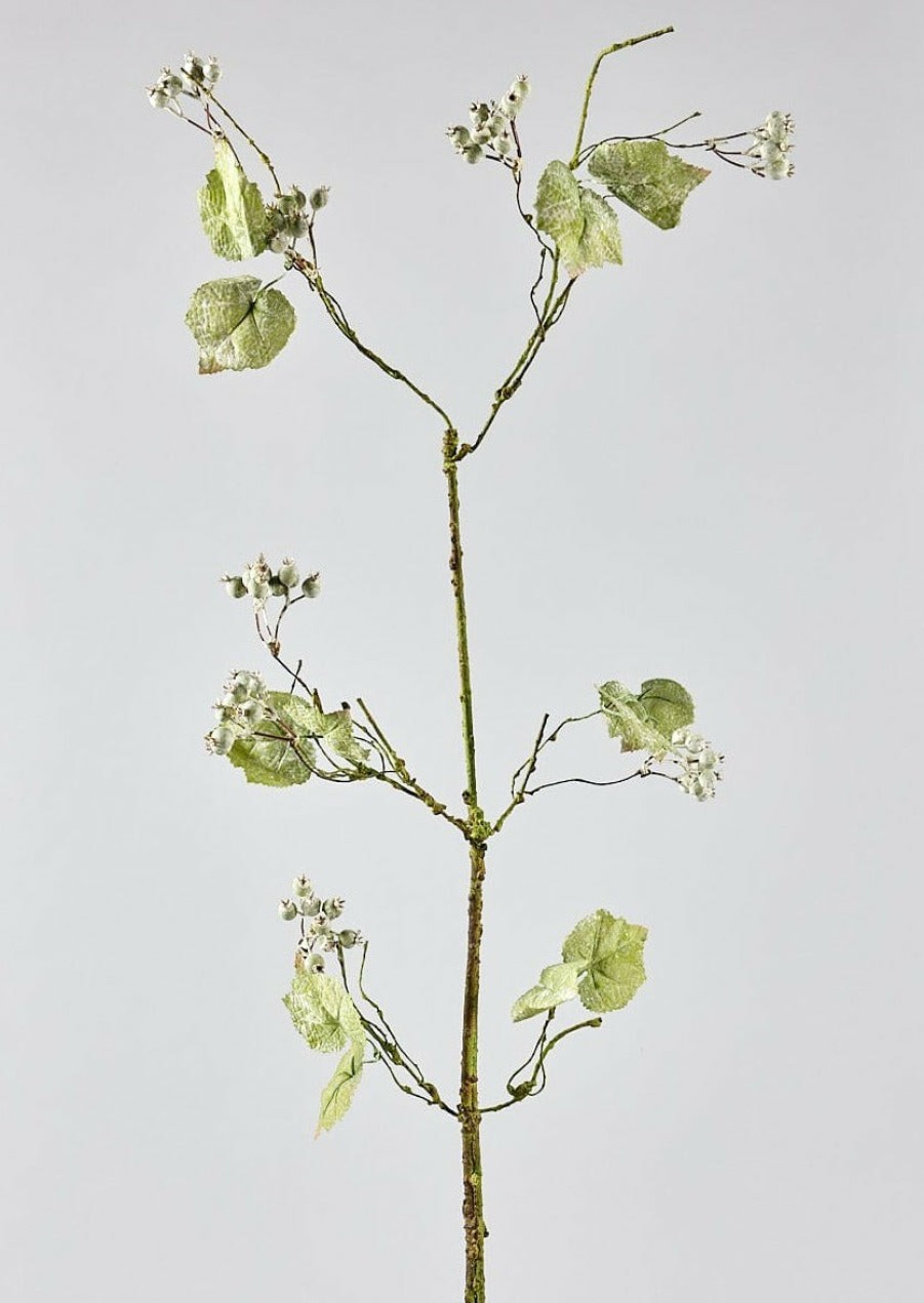 Everyday Greenery Radial | Weathered Look Artificial Berry Branch - 44"