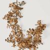 Winter Forest Radial | Copper Gold Artificial Eucalyptus Leaf Garland - 60"