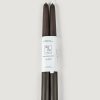 Fall Foliage Radial | Pack Of 2 Beeswax Taper Candles In Chestnut - 10"