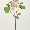 Blooming Florals Radial | Pale Lavender Faux Lilac Branch - 30"