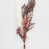 Fall Foliage Radial | Mauve Dried Flower Bundle - 6-16"