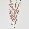 Winter Forest Radial | Artificial Ilex Berry Branch - 30"