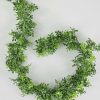 Everyday Greenery Radial | Indoor/Covered Outdoor Faux English Boxwood Garland - 72"