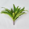 Everyday Greenery Radial | Indoor/Covered Outdoor Faux Hanging Boston Fern Plant - 23"