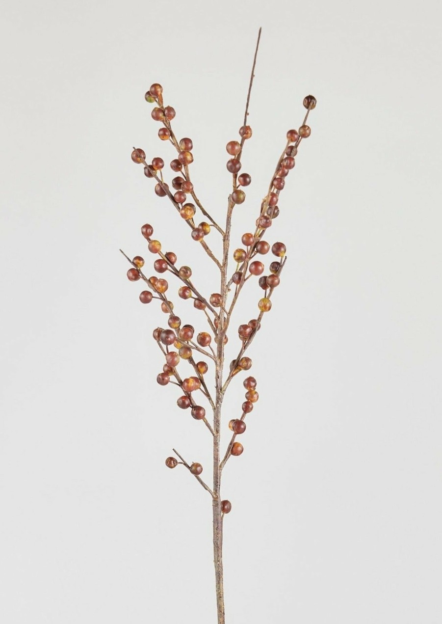 Everyday Greenery Radial | Artificial Ilex Berry Branch - 30"