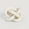 Fall Foliage Radial | White Marble Knot Links - 6"