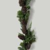 Everyday Greenery Radial | Real Touch Spruce And Pine Cone Garland - 48"