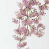 Blooming Florals Radial | Purple Pink Laurel Hanging Flower Branch - 30"