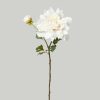 Blooming Florals Radial | Cream White Artificial Dahlia Flower - 21.5"