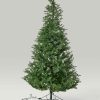 Everyday Greenery Radial | Faux Noble Fir Pre-Lit Led Christmas Tree With White Lights 7.5'