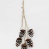 Winter Forest Radial | Snowy Pine Cone Christmas Decoration - 27"