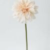 Blooming Florals Radial | Blush Peach Dahlia Silk Flower - 19"