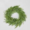 Winter Forest Radial | Faux Indoor/Covered Outdoor Cedar Wreath - 24"